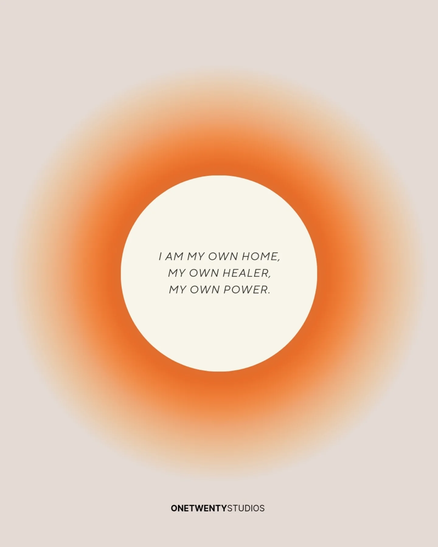 I am my own home